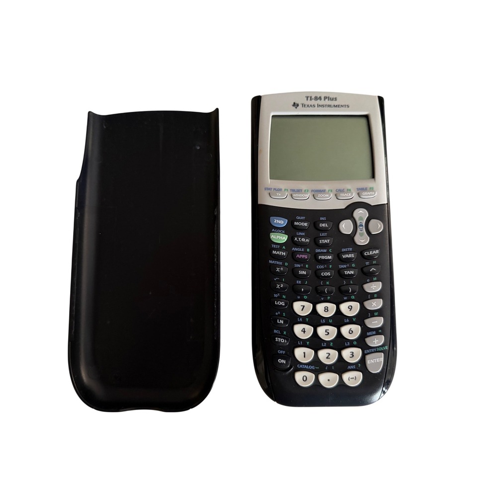 Texas Instruments TI-84 Plus Graphing Calculator Unisex OS Black Tested